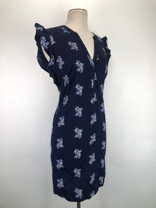 Vestido Azul marino Floral Old Navy