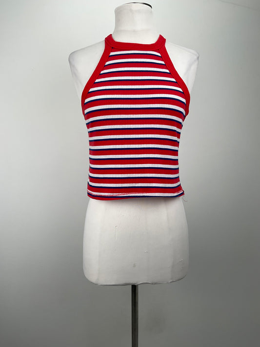 Blusa Roja De Rayas Cotton.on