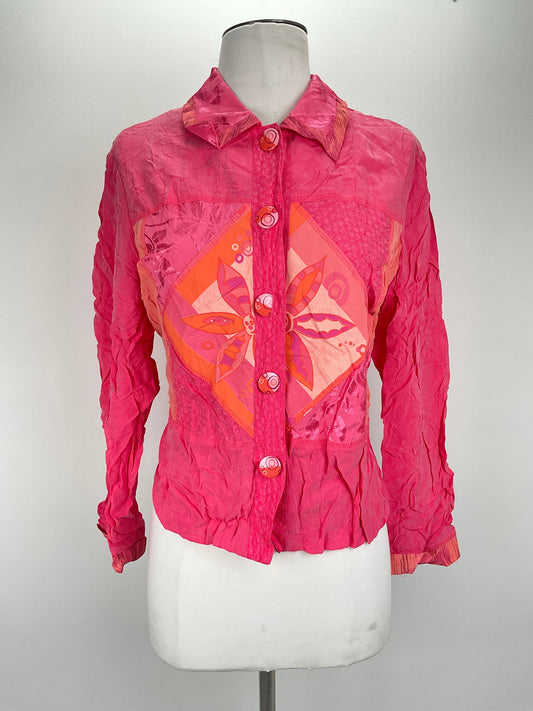 Camisa Rosado Floral Nancy Bolen