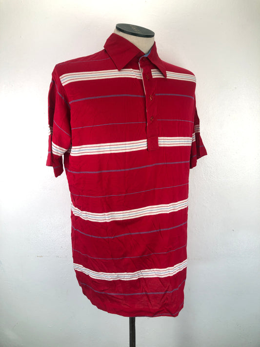 Camiseta Rojo de Rayas Country Cottons