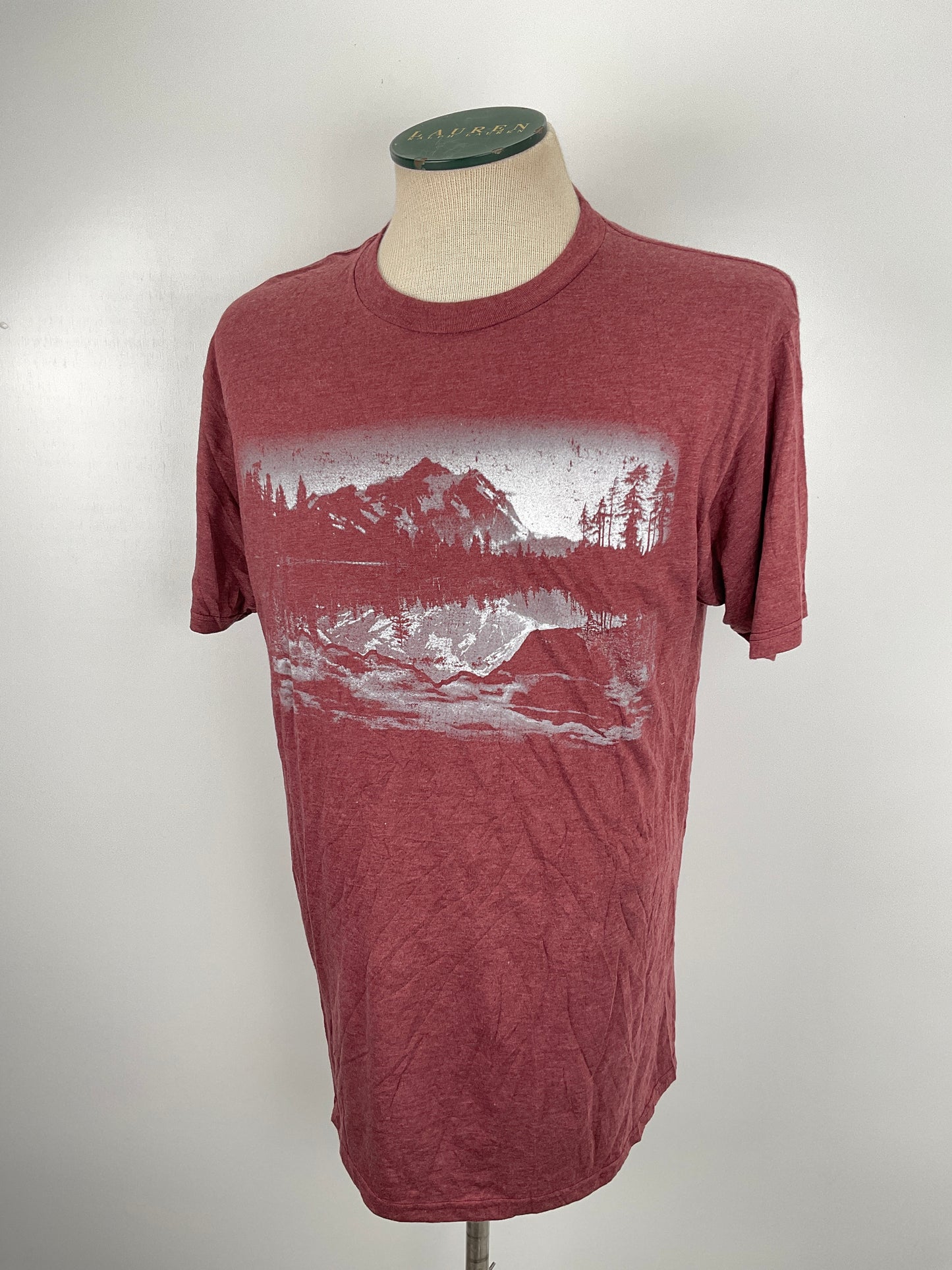 Camiseta Rojo vino Apt .9