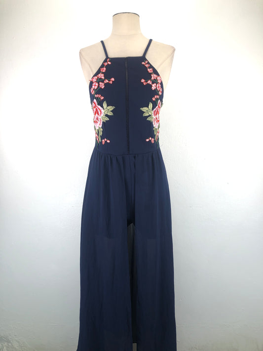 Enterizo Azul marino de Flores Premier Amour