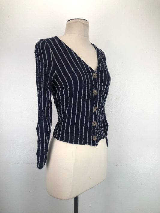 BlusaAzul marino de Rayas Urban Romantics