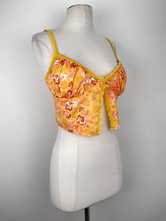 Blusa Amarillo Floral Tiger Mist