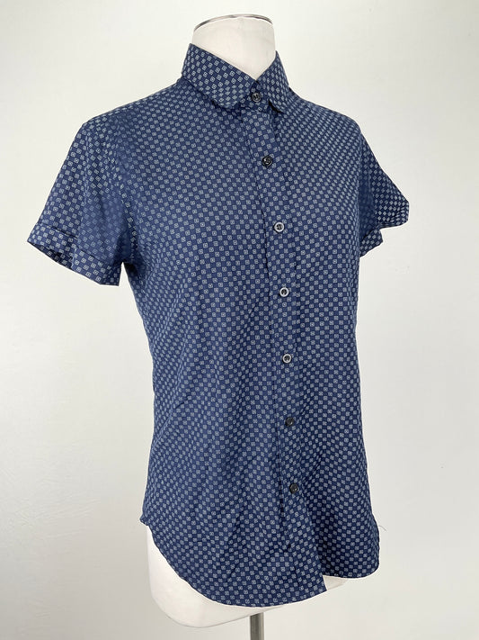 Camisa Azul marino Androgynous Fox