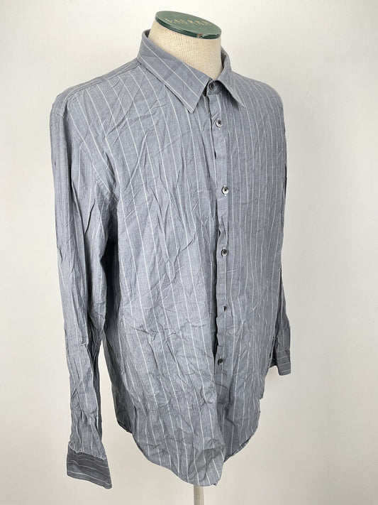 Camisa Gris de Rayas Calvin klein