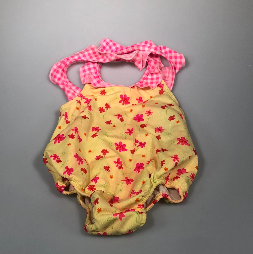 Traje de Baño Amarillo de Flores Carter's