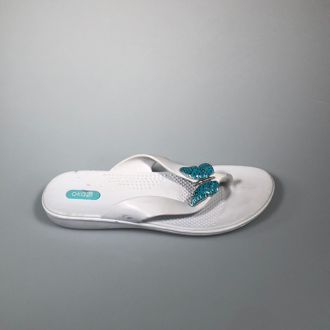 Sandalia Blanco Oka.B