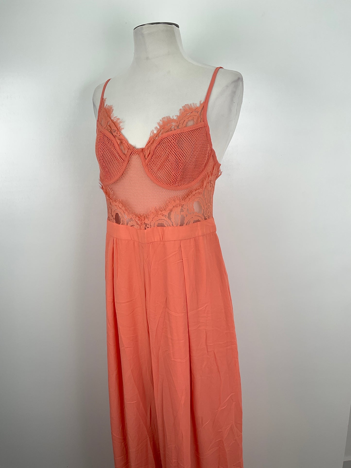 Enterizo Naranja fashion Nova
