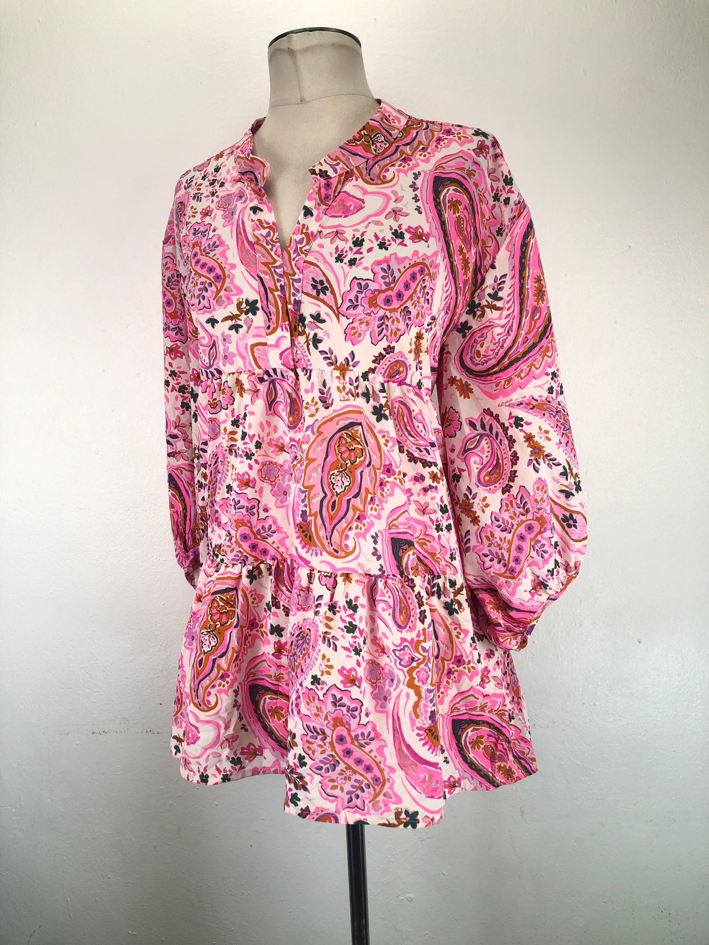 Vestido Rosado Floral Umgee