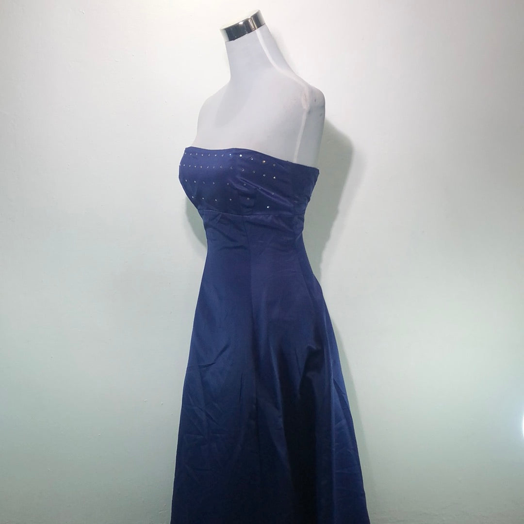 Vestido de Fiesta Azul Niki Livas