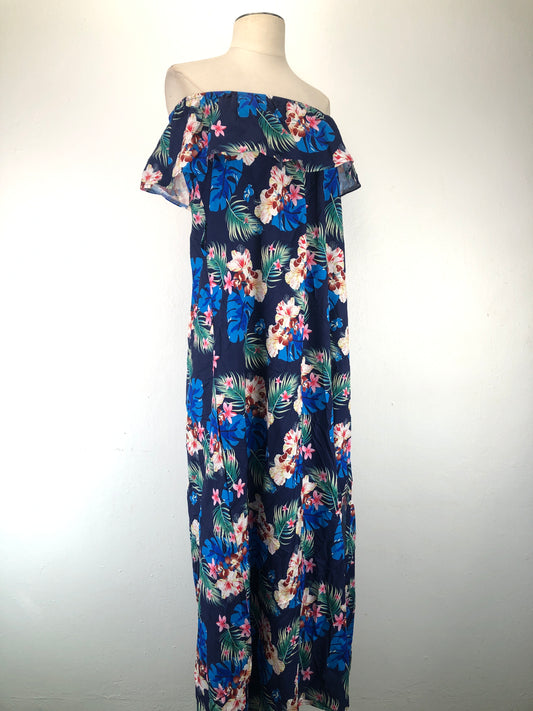 Vestido Azul marino de Floral Variangis