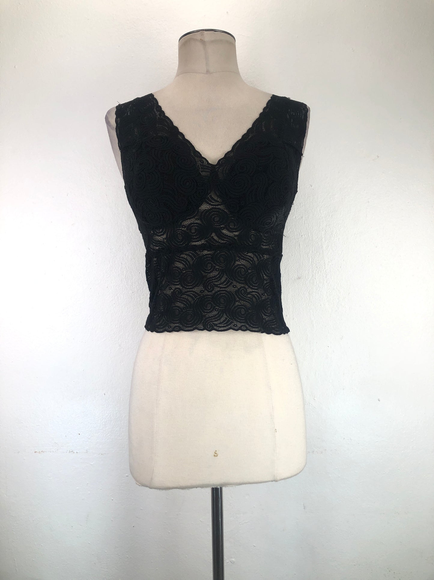 Blusa Negro Floral My Tien