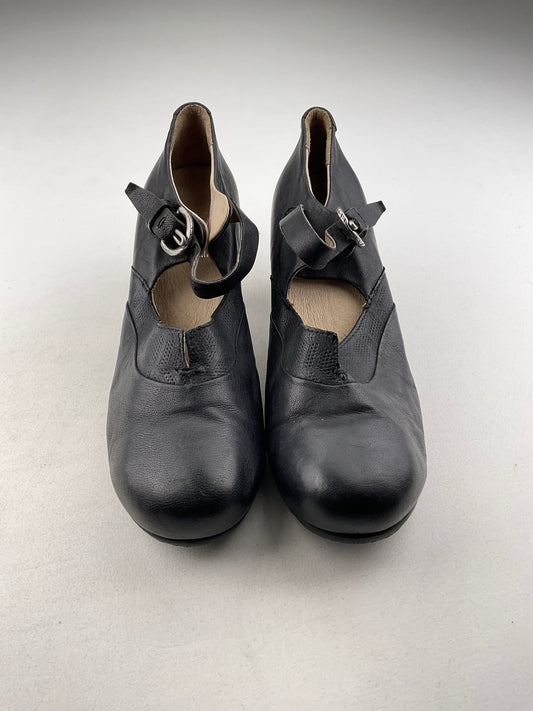 Zapatos Negro de Tacón Miz Mooz