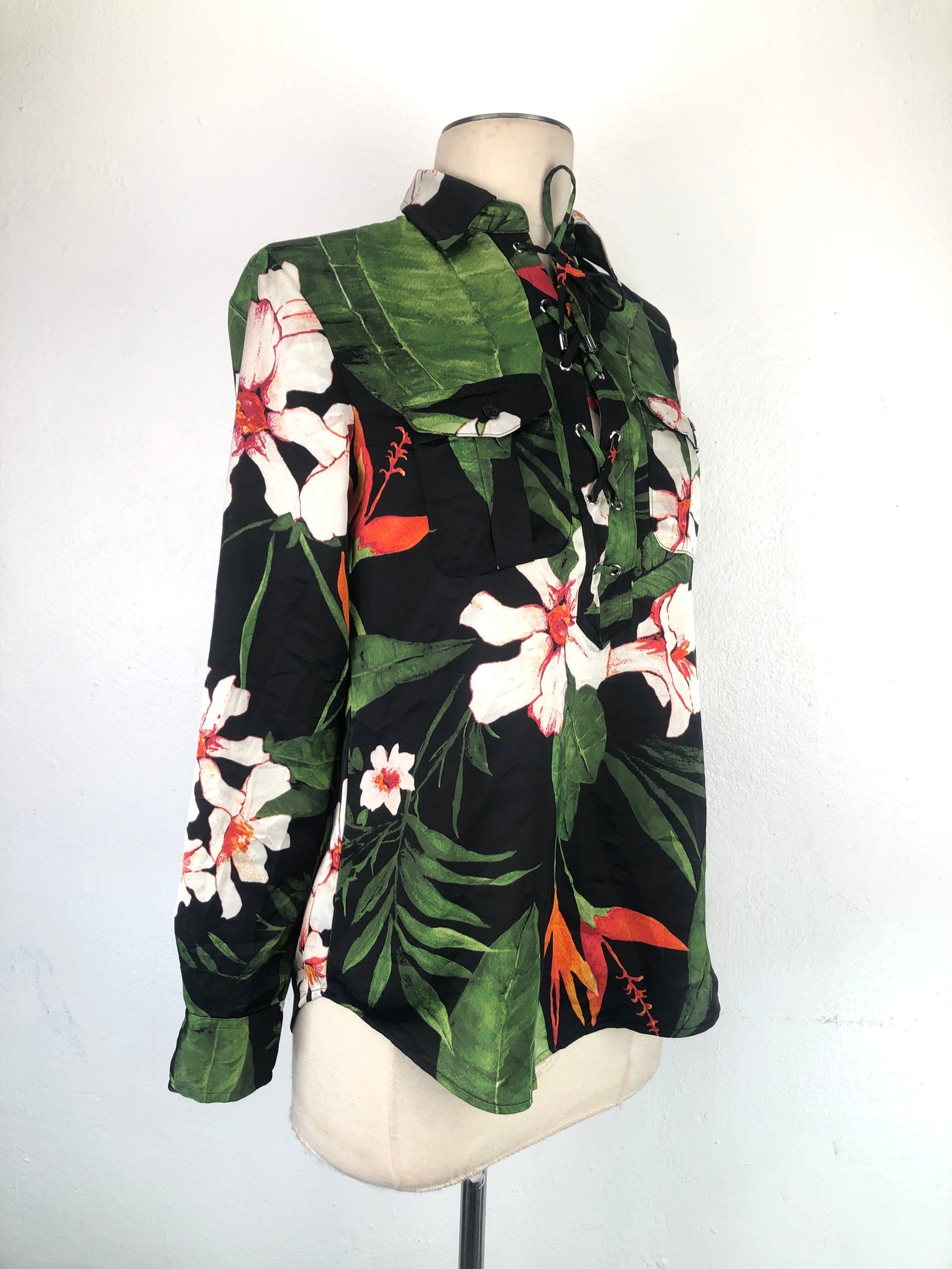 Blusa Multicolor De Flores Lauren