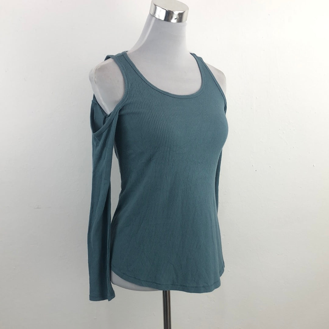 Blusa Azul Verde Aeropostale