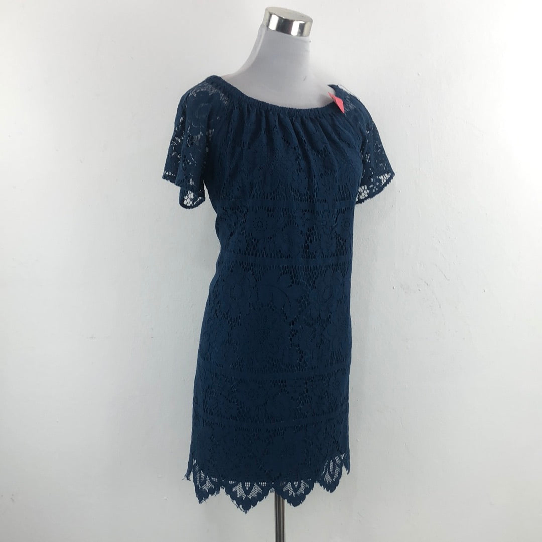 Vestido Azul Ann Taylor Loft