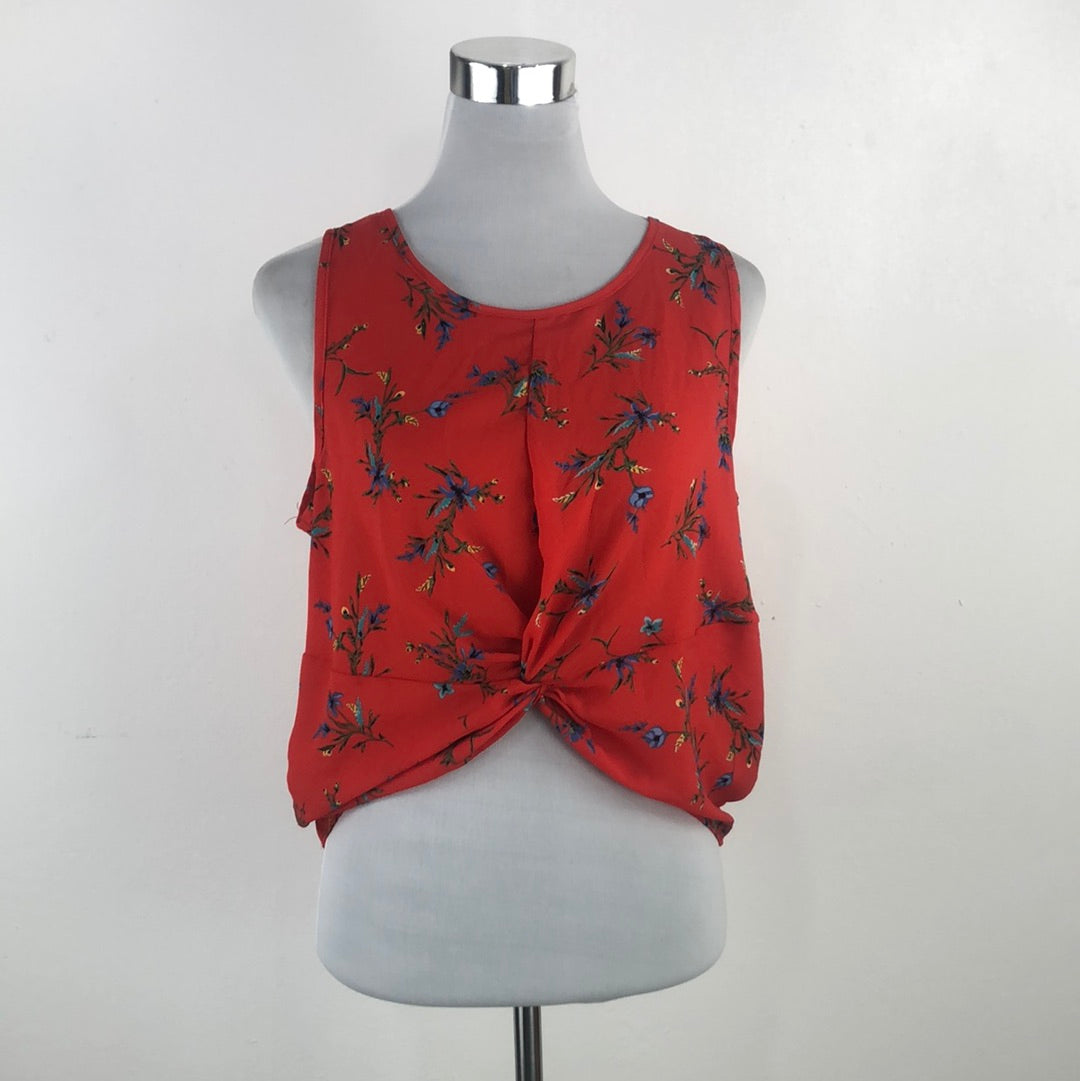 Blusa Naranja de Flores Sienna Sky