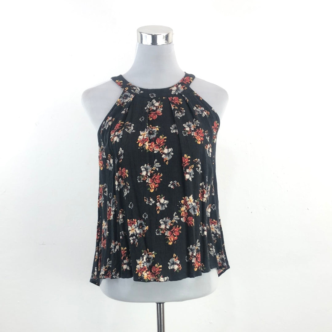 Blusa Negro de Flores Attar'd State