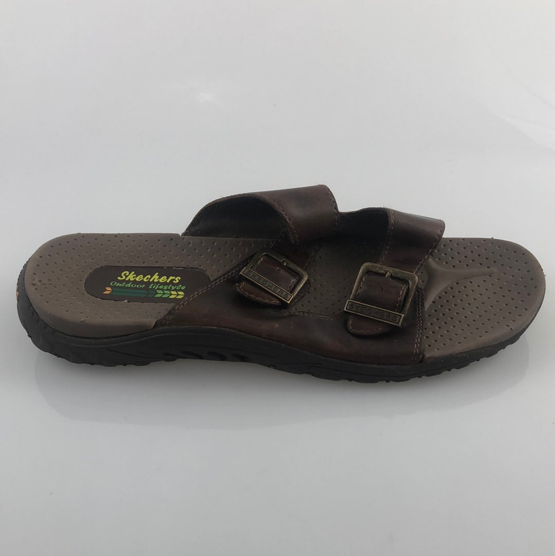 Sandalia Marron Skechers
