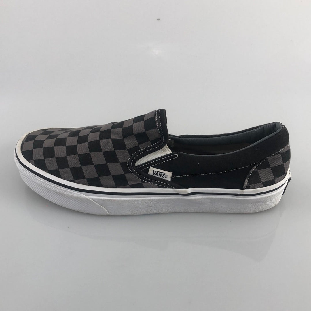 Apargatas Negro de Cuadros Vans