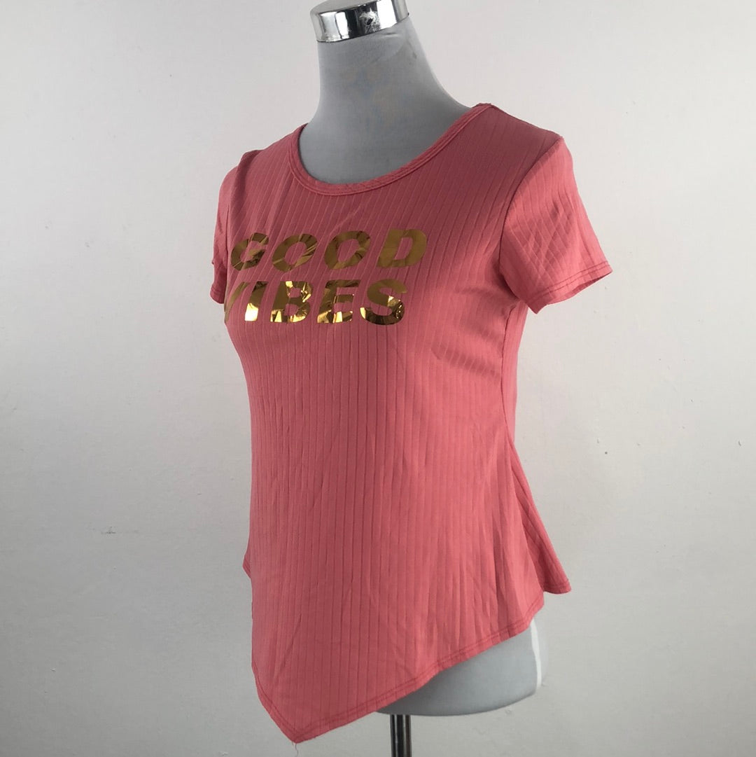 Blusa Rosado Good Vibes