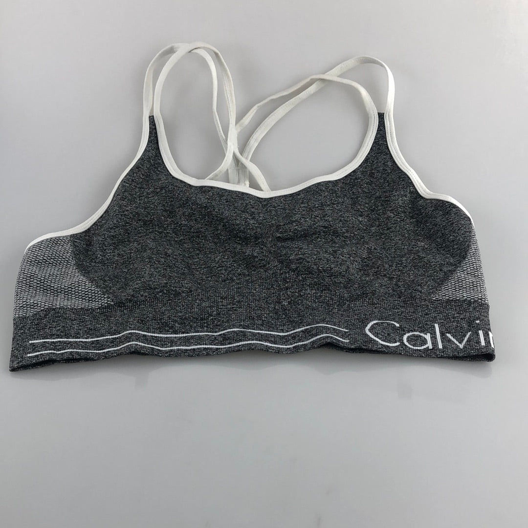 Blusita Deportiva Gris Calvin Klein
