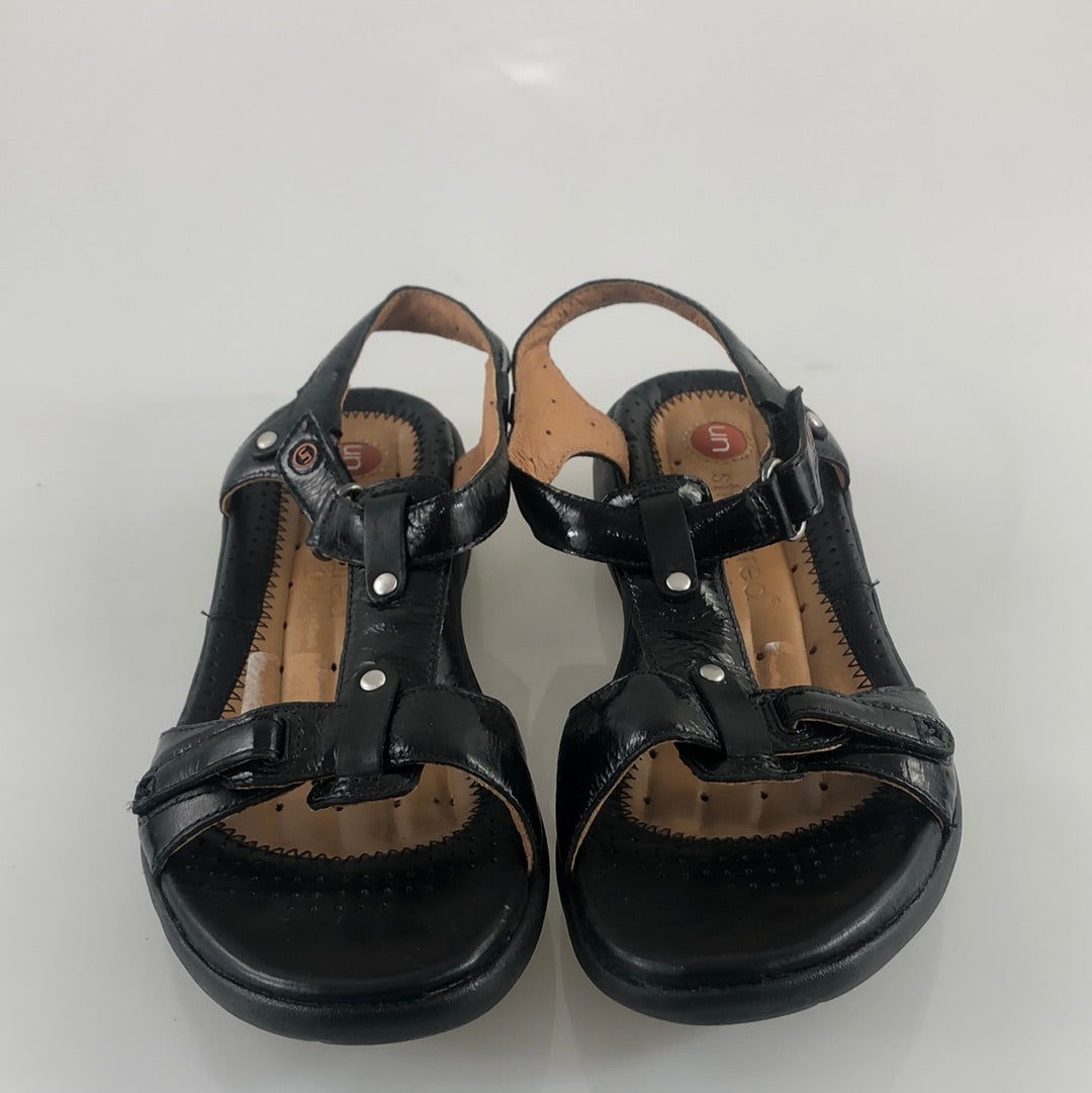 Sandalia Negro Structured Clarks