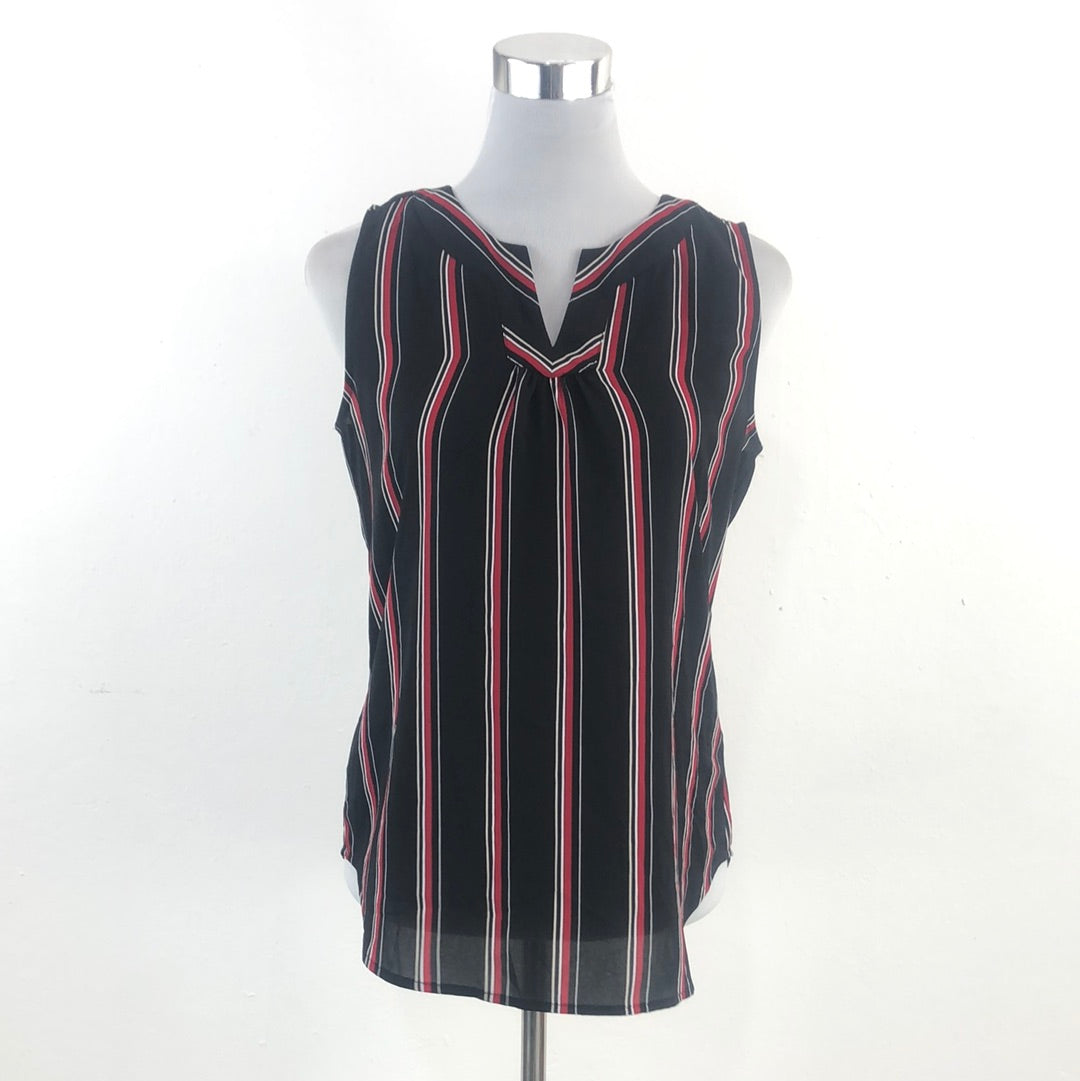 Blusa Negro de Raya Van Heusen