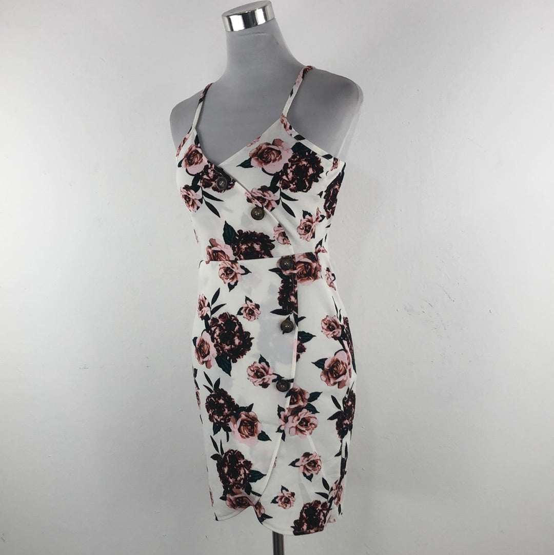 Vestido Blanco de Flores