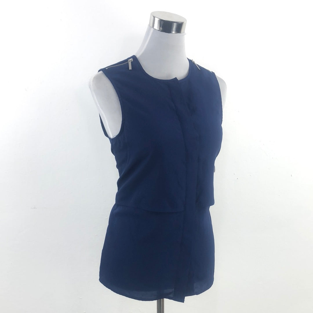 Blusa Azul Michael Kors