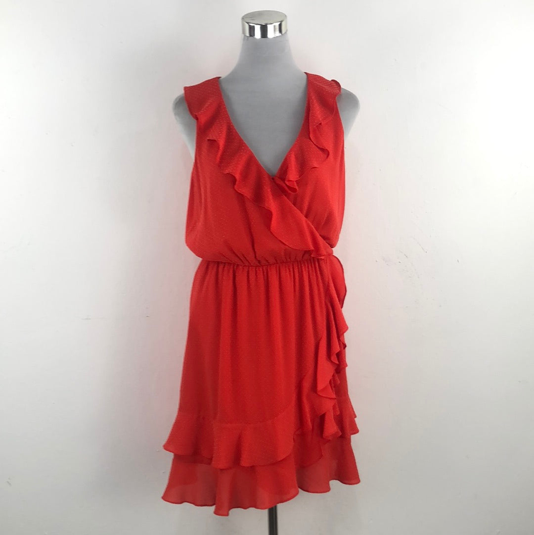 Vestido Naranja de Lunares