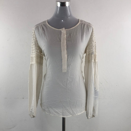 Blusa Crema Loft Outlet