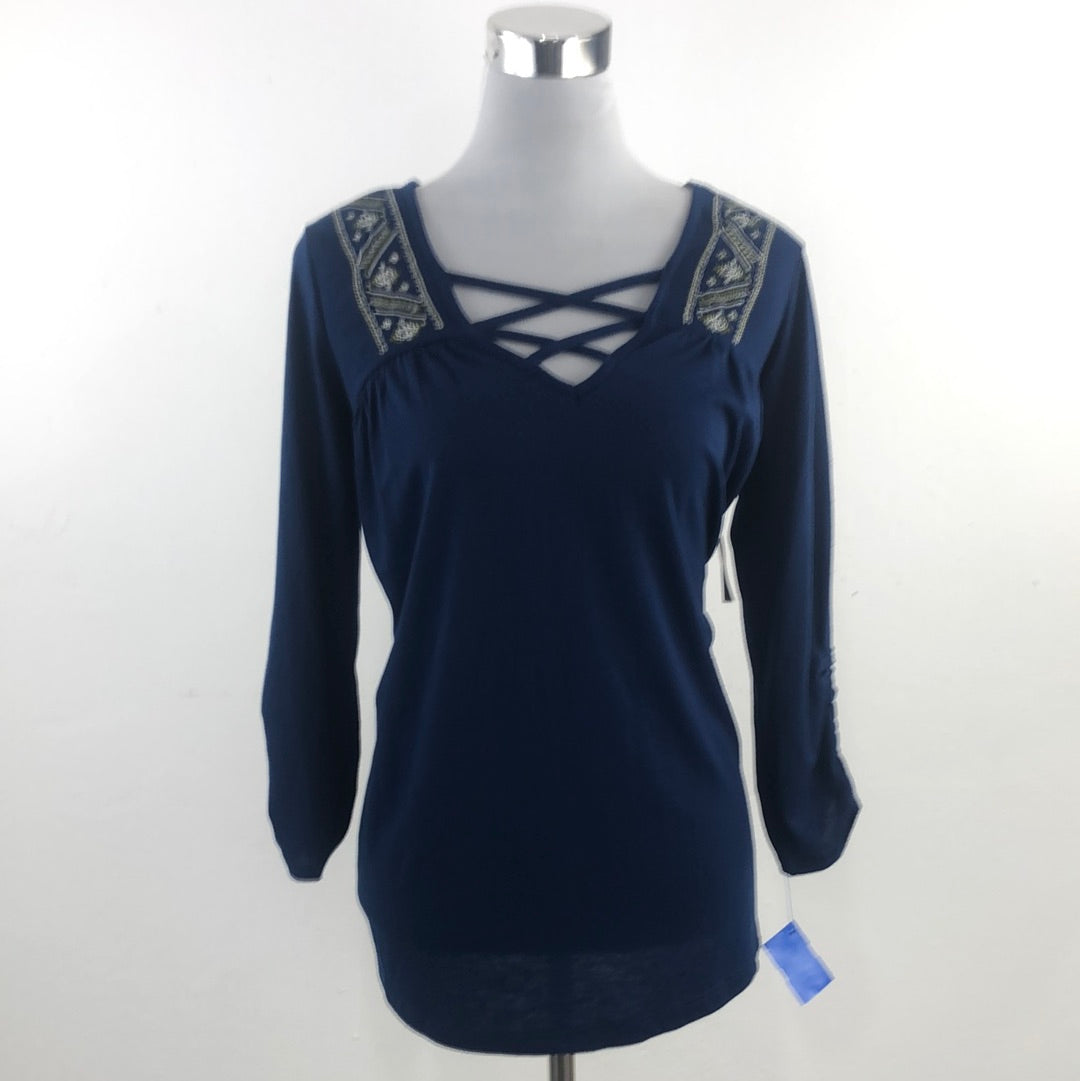 Blusa Azul Marino New Directions