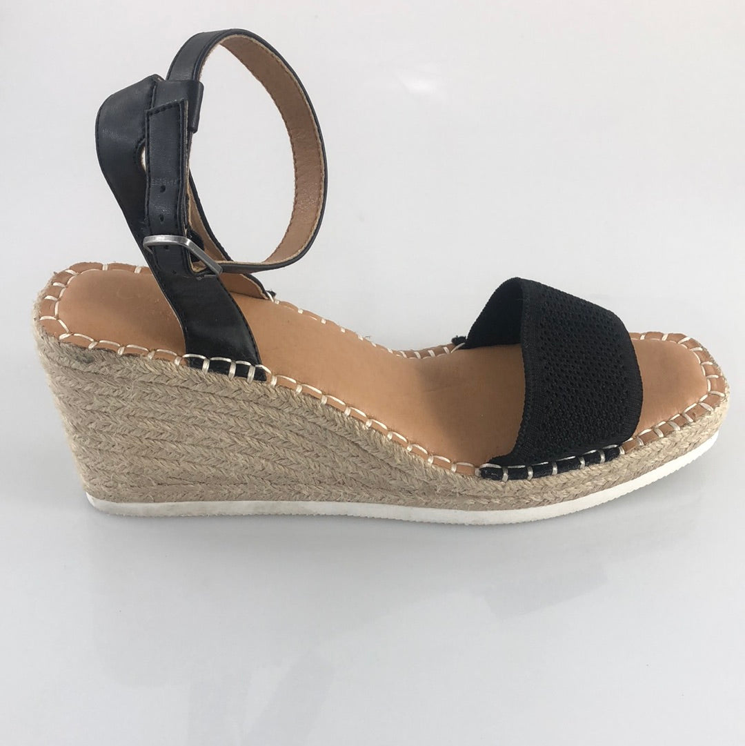 Zapatilla Negro Comfort Vintage