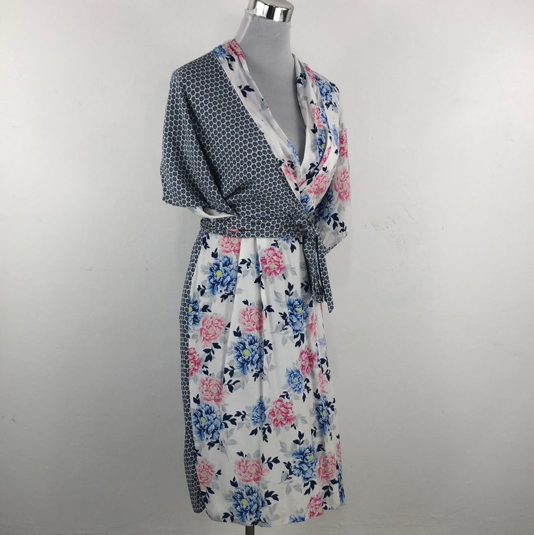 Vestido Blanco de Flores Asos Tall