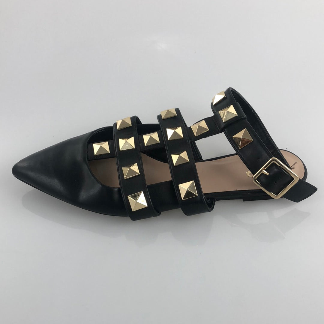 Sandalia Negro Mix No.6