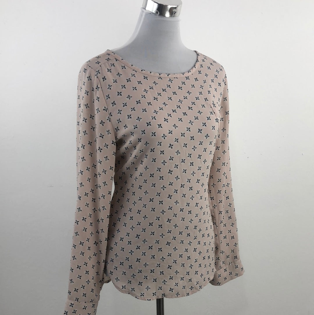 Blusa Crema Ann Taylor Loft