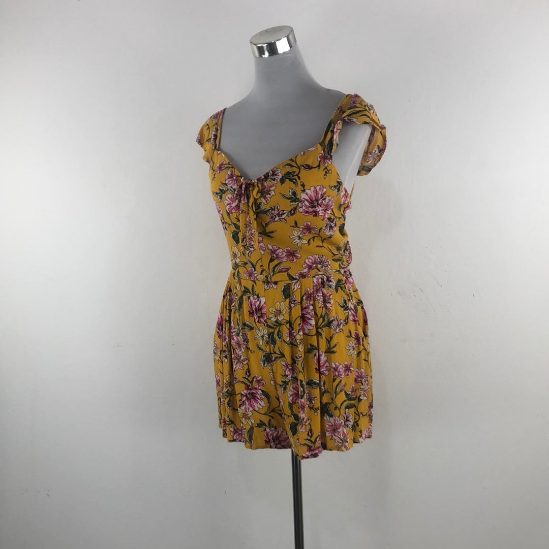 Enterizo Amarillo de Flores Xhilaration