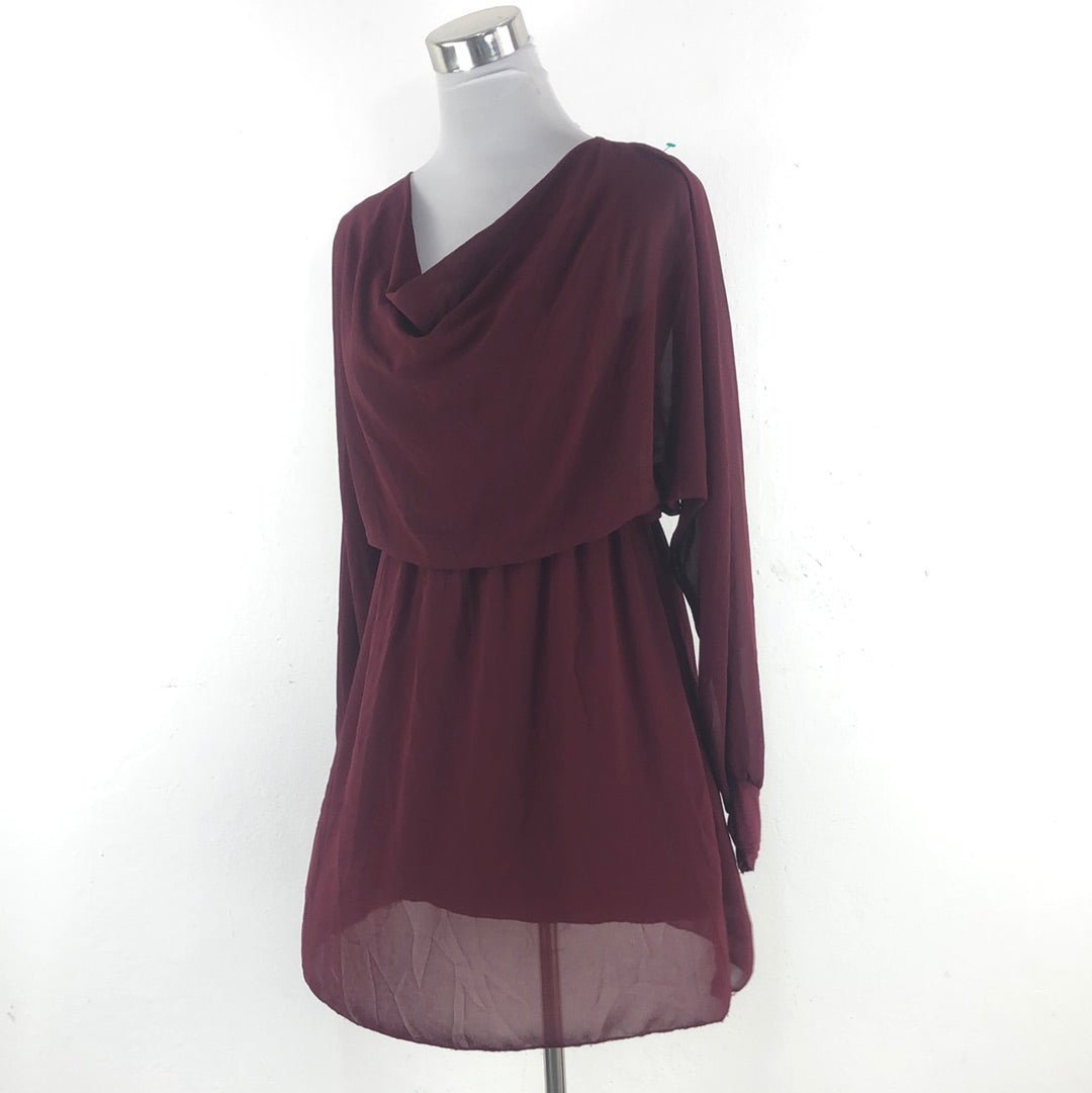 Vestido Rojo Vino
