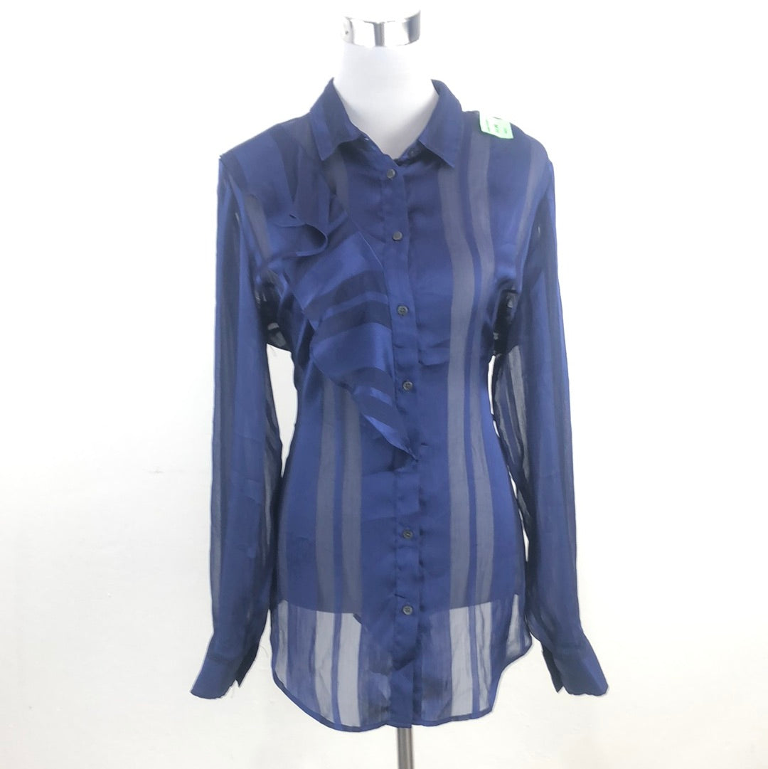 Blusa Azul Marino Banana Republic