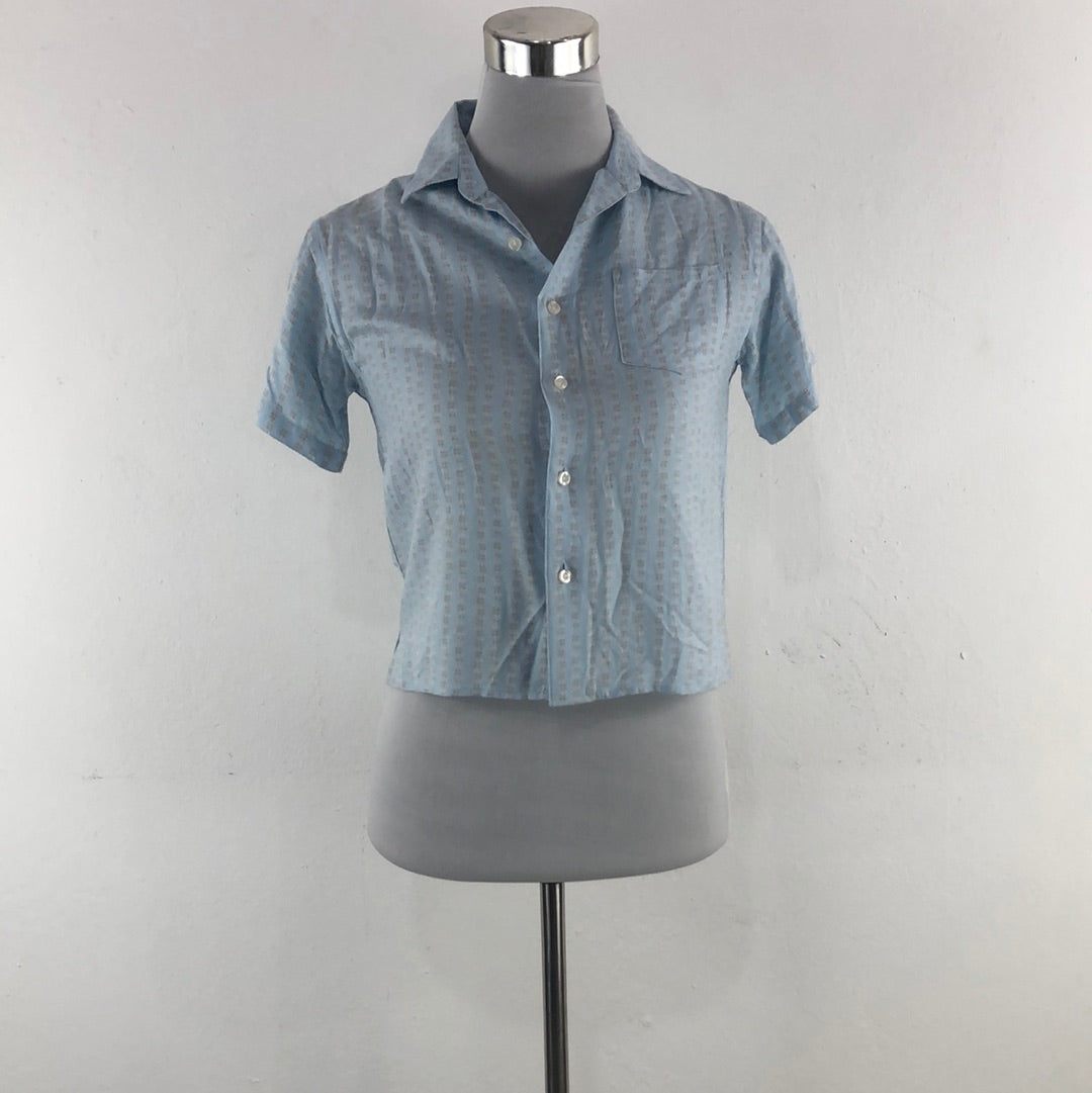 Camisa Azul Claiborne