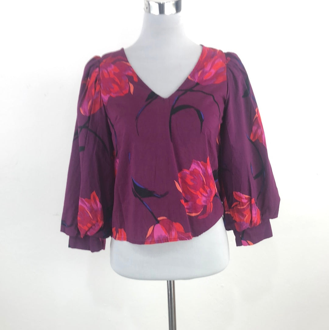 Blusa Morado de Flores A New Day