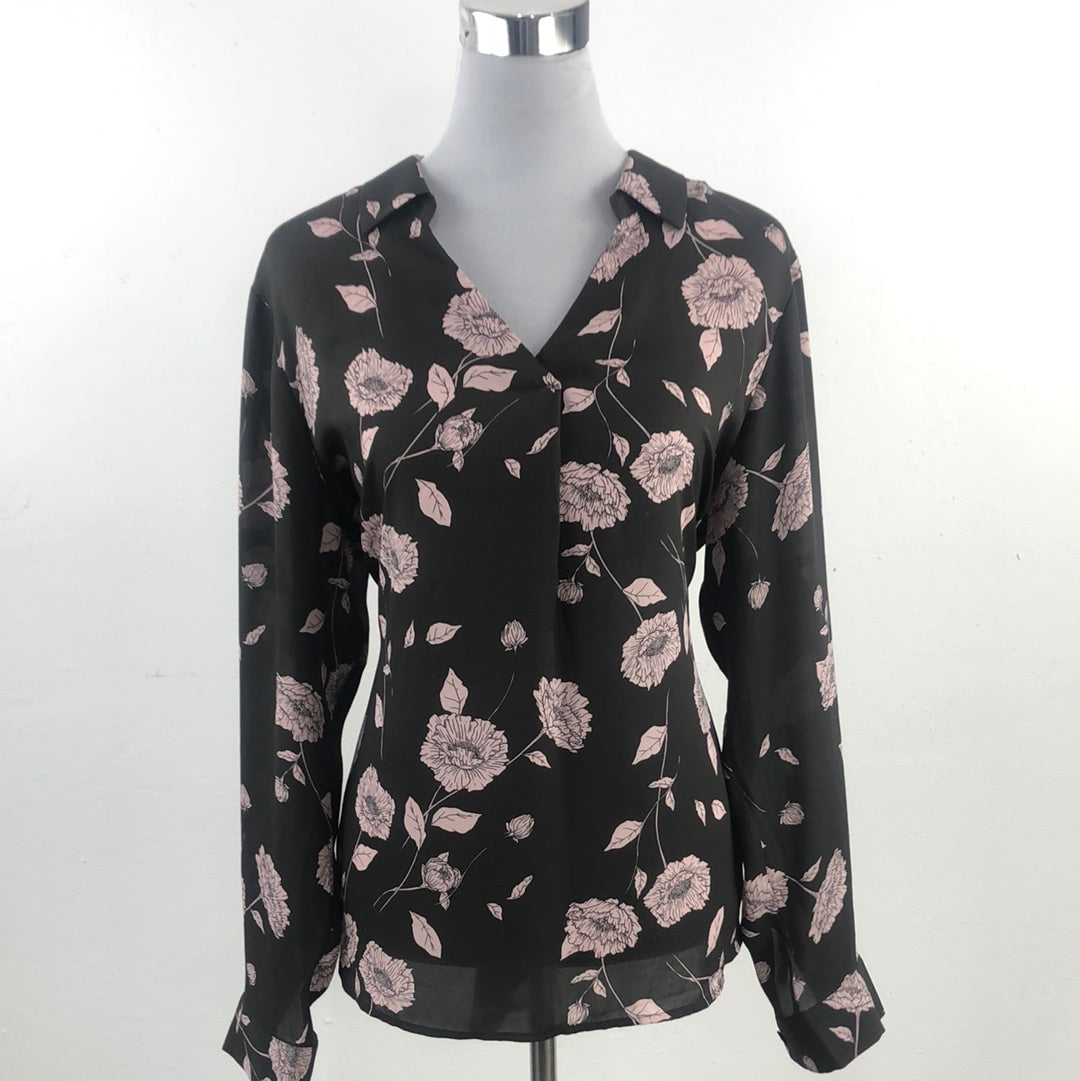 Blusa Gris de Flores Maurices