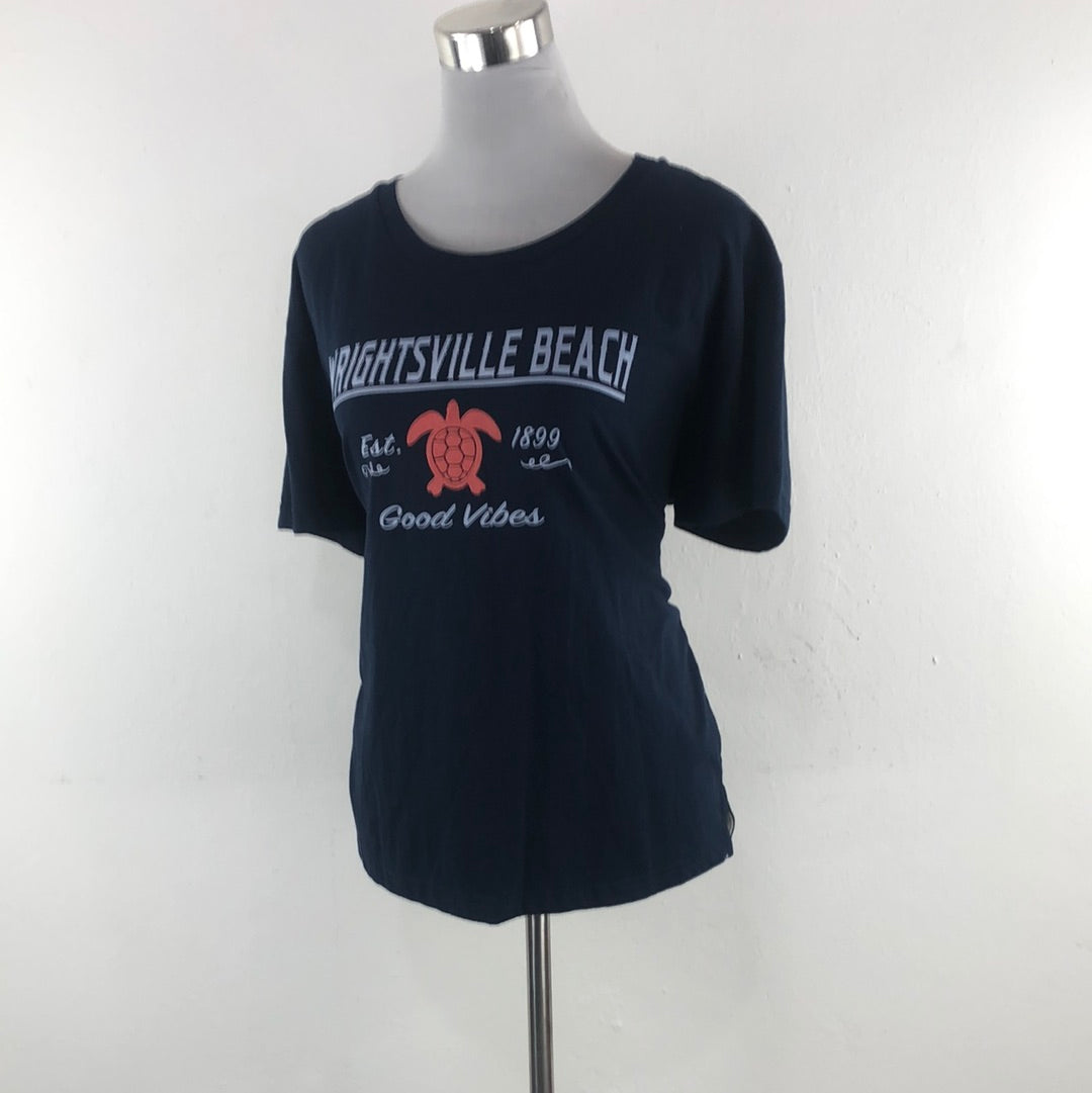 Camiseta Azul Marino Aqua Addict