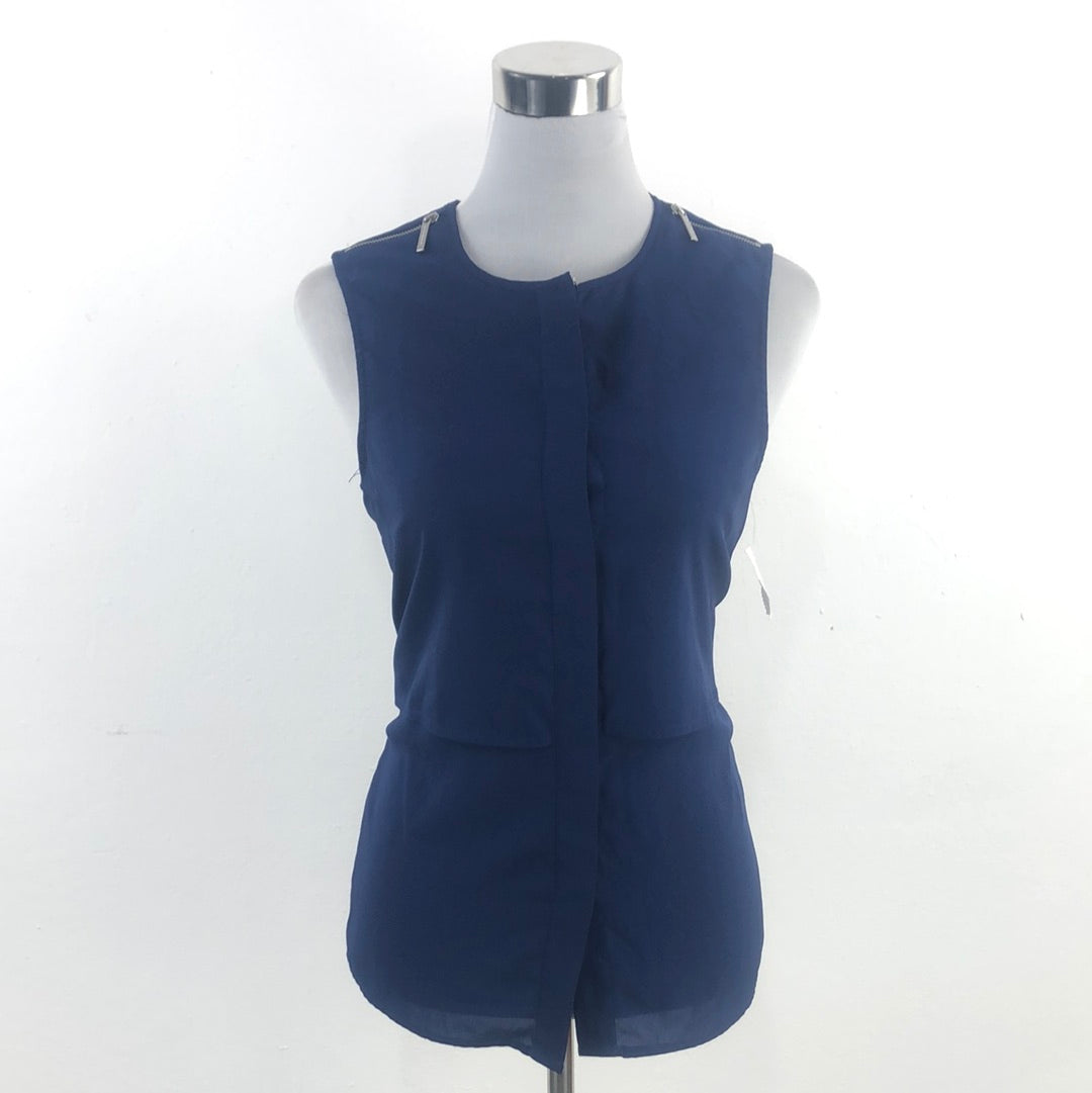 Blusa Azul Michael Kors