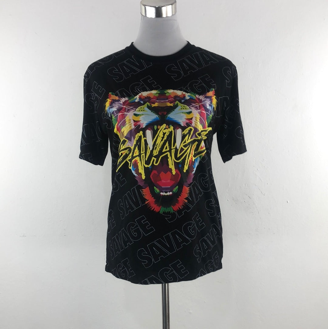Camiseta de Mujer Negro Hustle