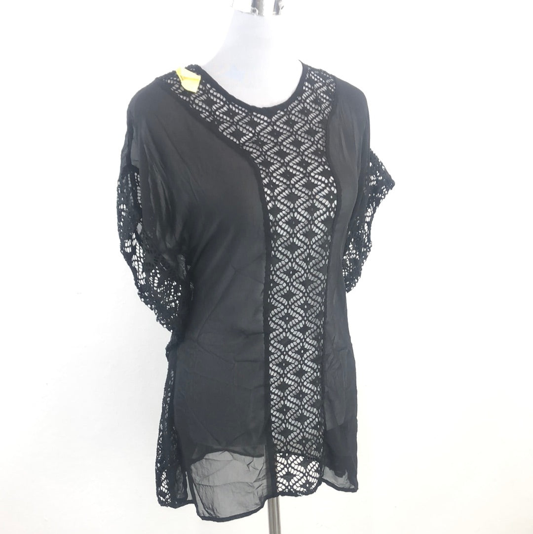 Blusa Negro Miken Swim