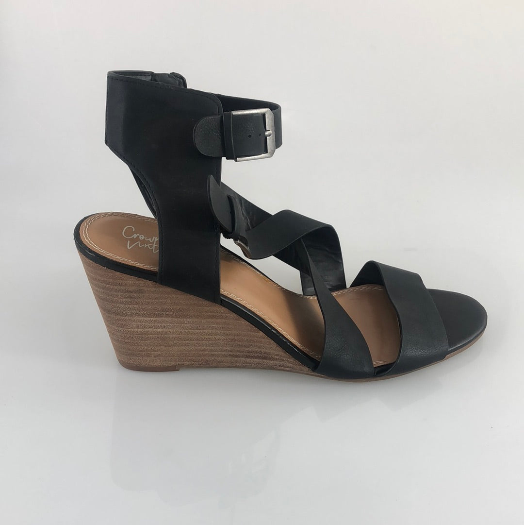Zapatilla Negro Crown Vintage