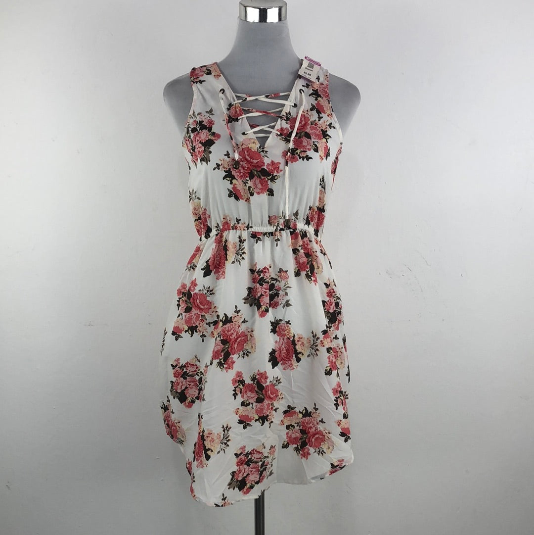 Vestido Blanco de Flores Wishful Park